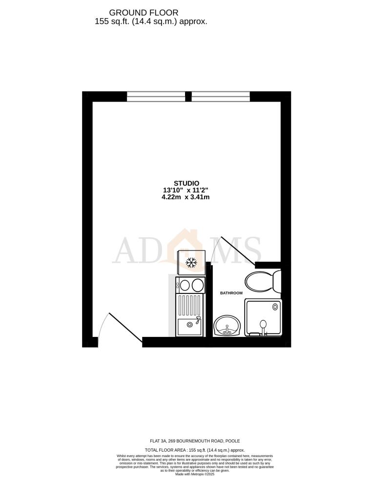 Floor Plan - Flat 3a