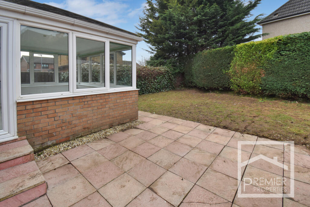 Rear garden