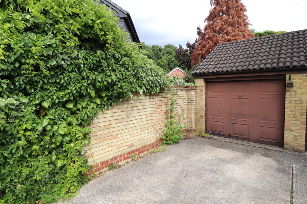 Garage and driveway
