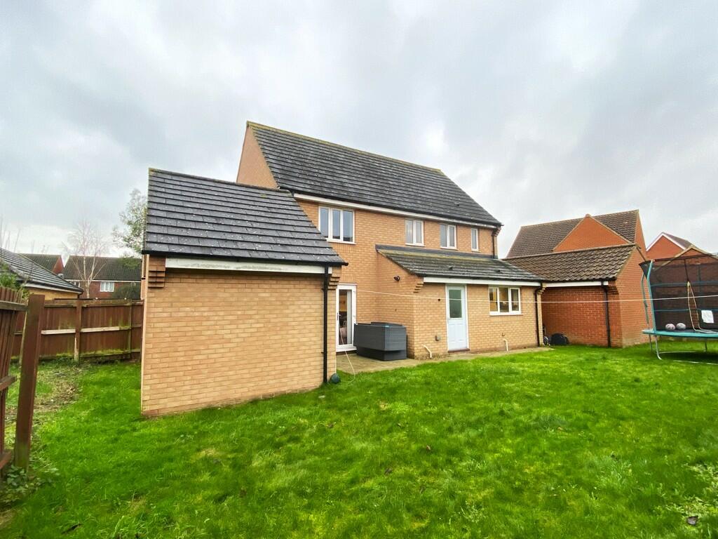 Rear elevation an...