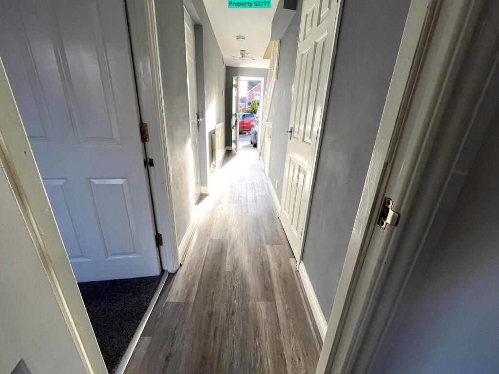 Hallway view to front