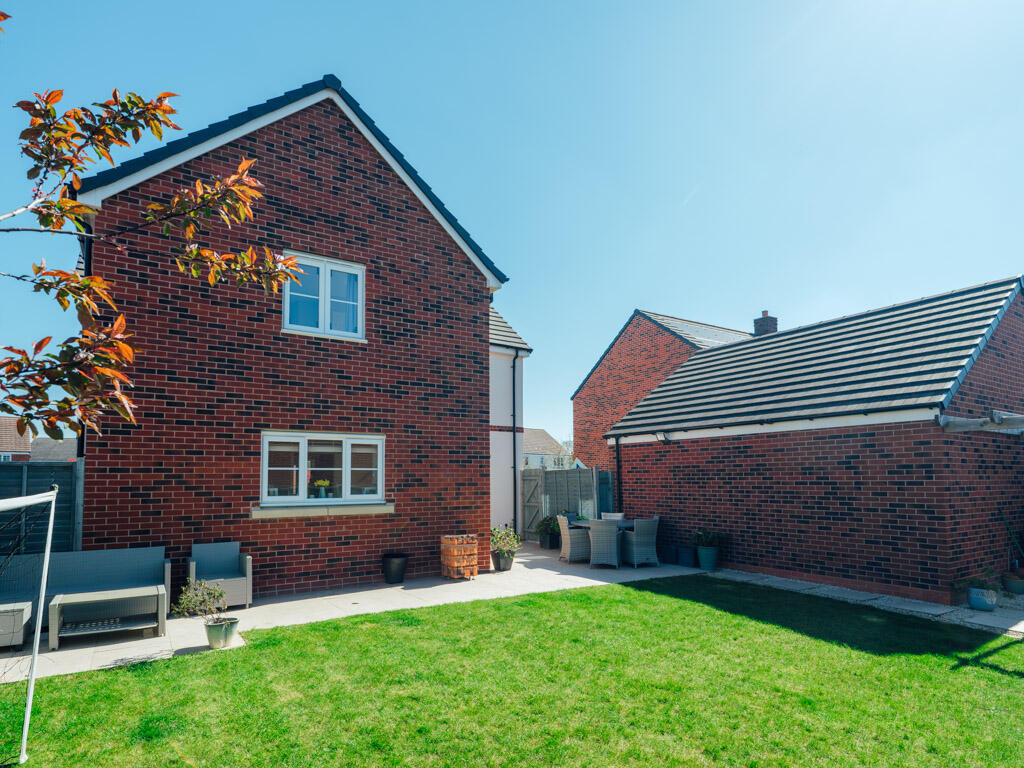 Rear garden