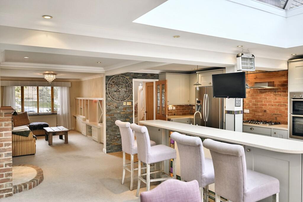 Open Plan Kitchen and Living Area