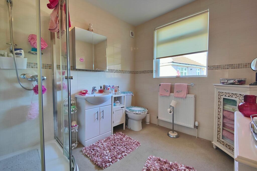 Generous Shower Room