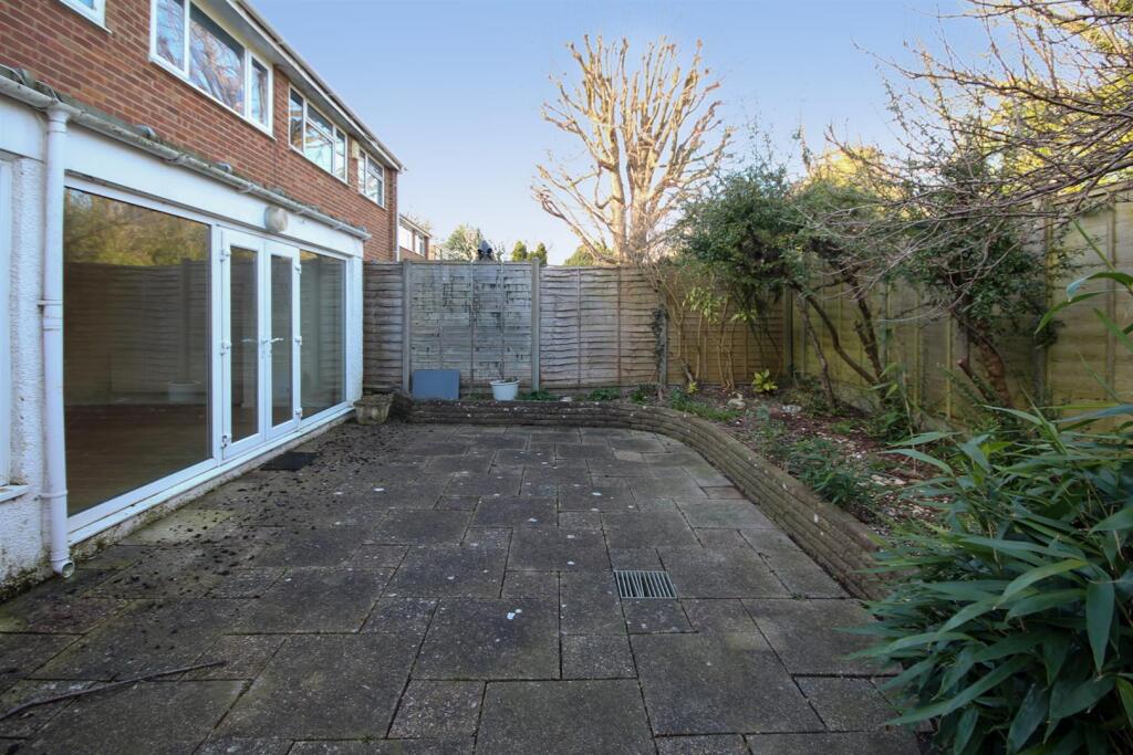 Rear garden