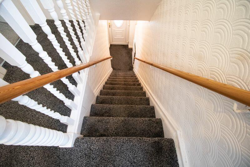 Stairwell to the Upper Floor