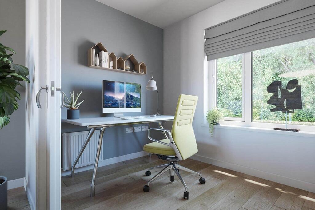 A dedicated study makes working from home easy