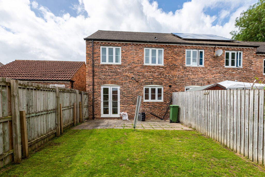 Rear of the prope...