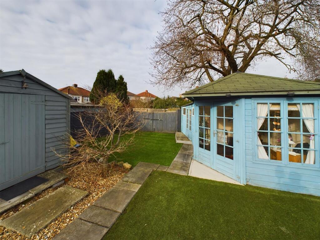 Rear garden
