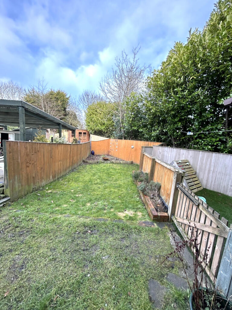 Rear garden