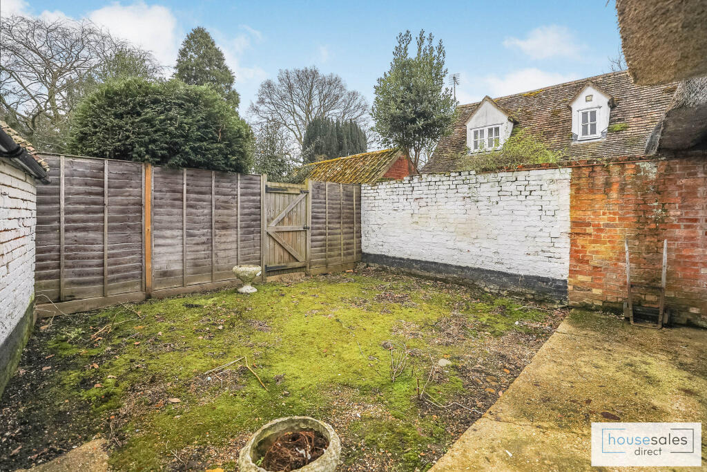 Rear of Property