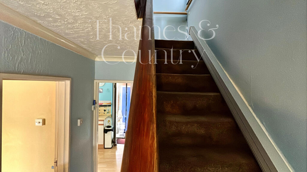 Lower stairs view