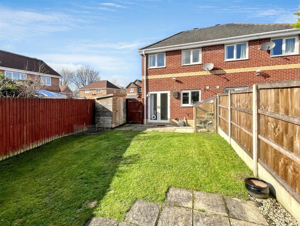 Rear of Property