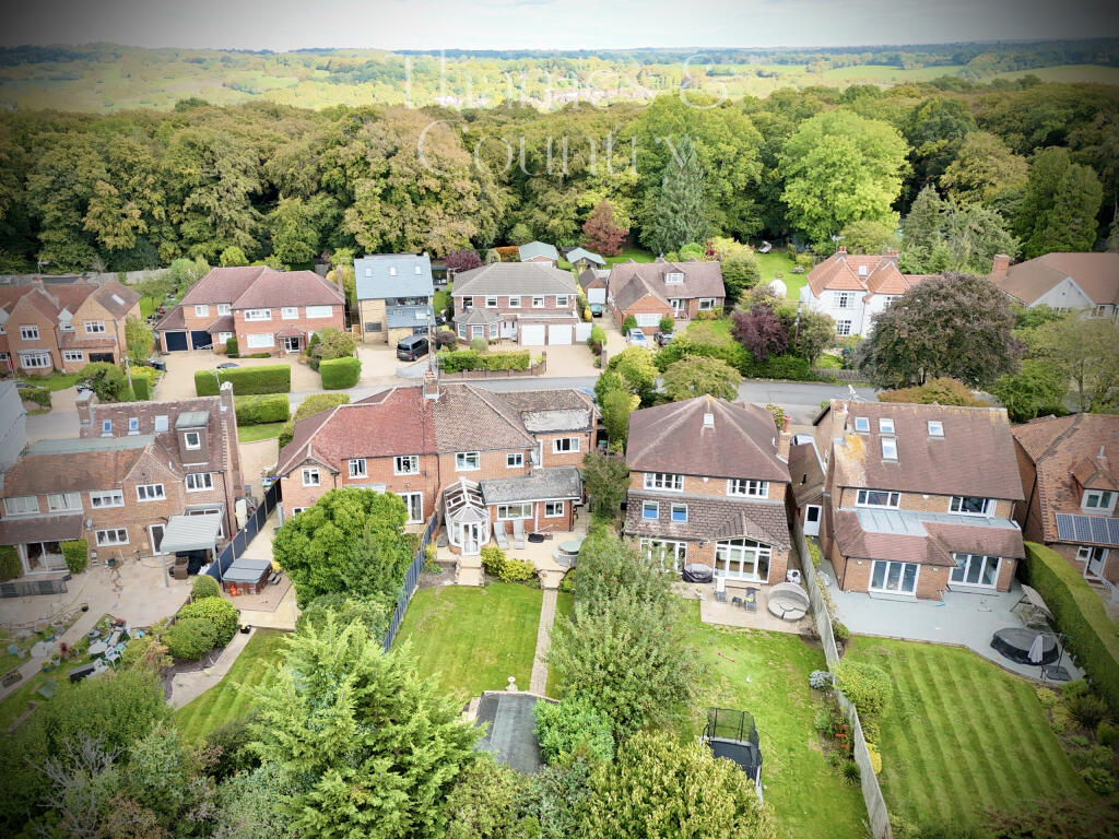 Rear ariel view