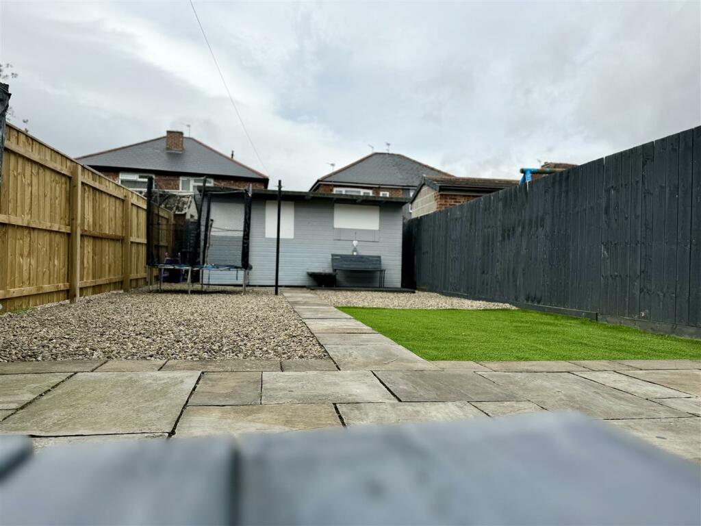 Rear garden