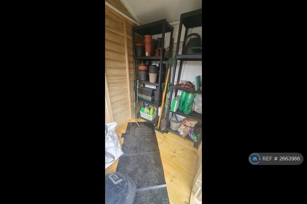 Large Shed Has All Tools Needed For The Garden