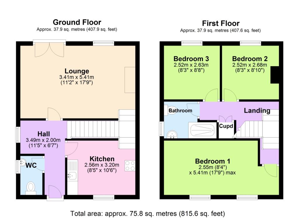 1 Cleveland Place, Dawlish - FLOORPLAN