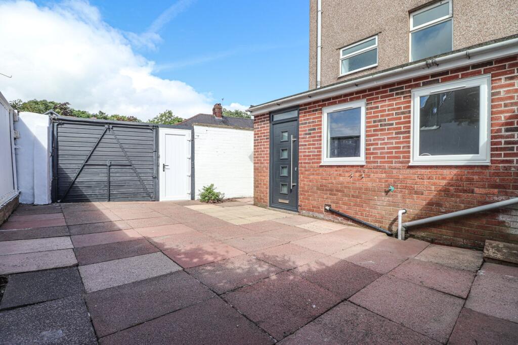 Rear of the Property