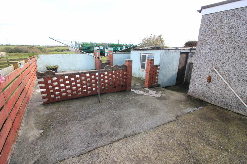 rear courtyard