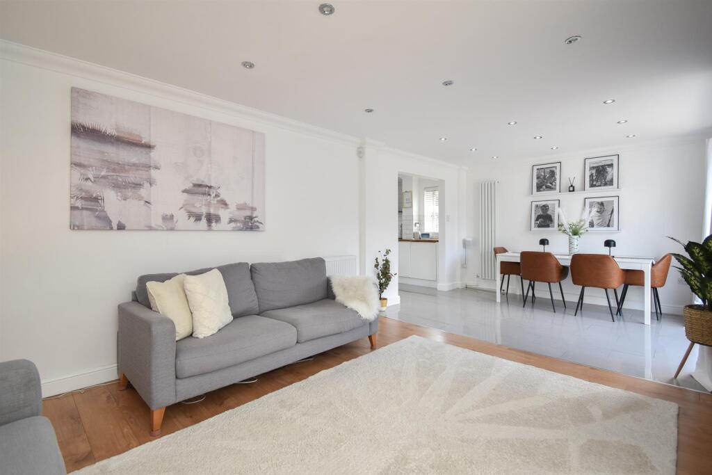 Open plan living space