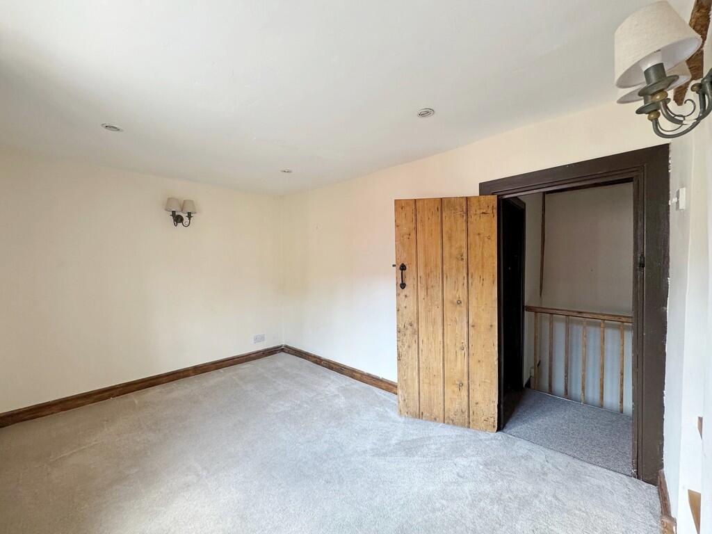 Bedroom with Door