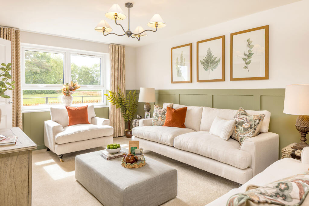 Spacious lounge in the Lamberton 5 bedroom home