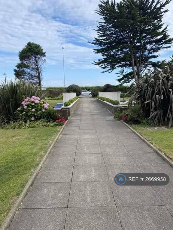 Walkway To Flats