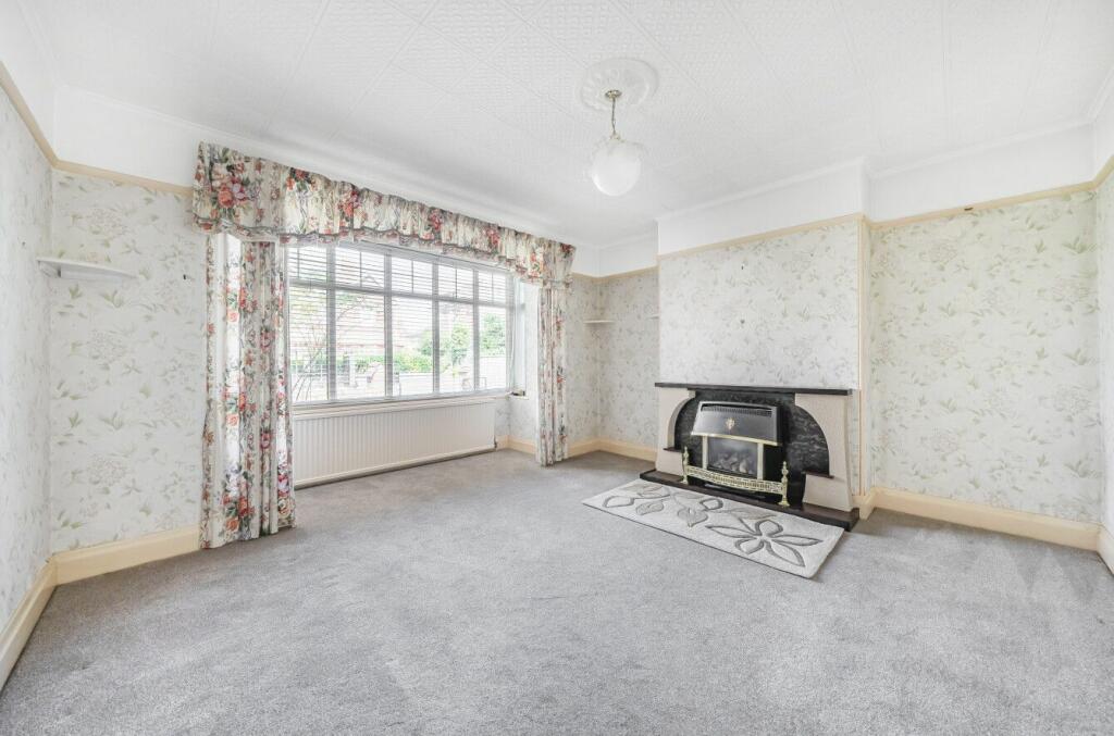 Living Room with Bay Window 