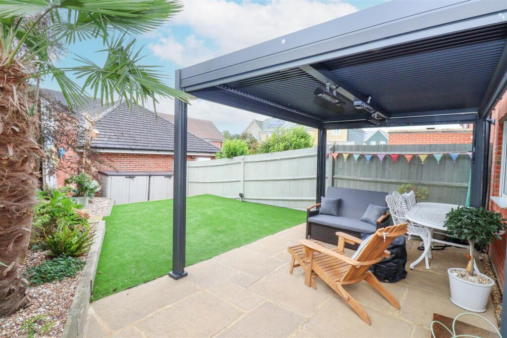 Rear Garden (Gazebo Not Included)