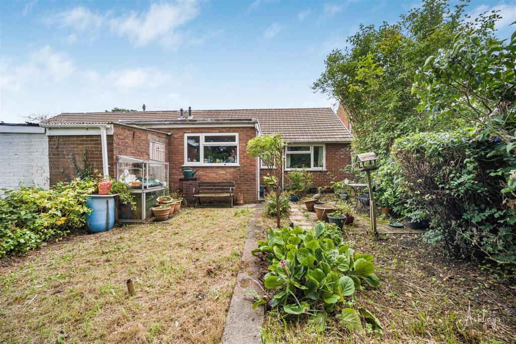 Rear garden