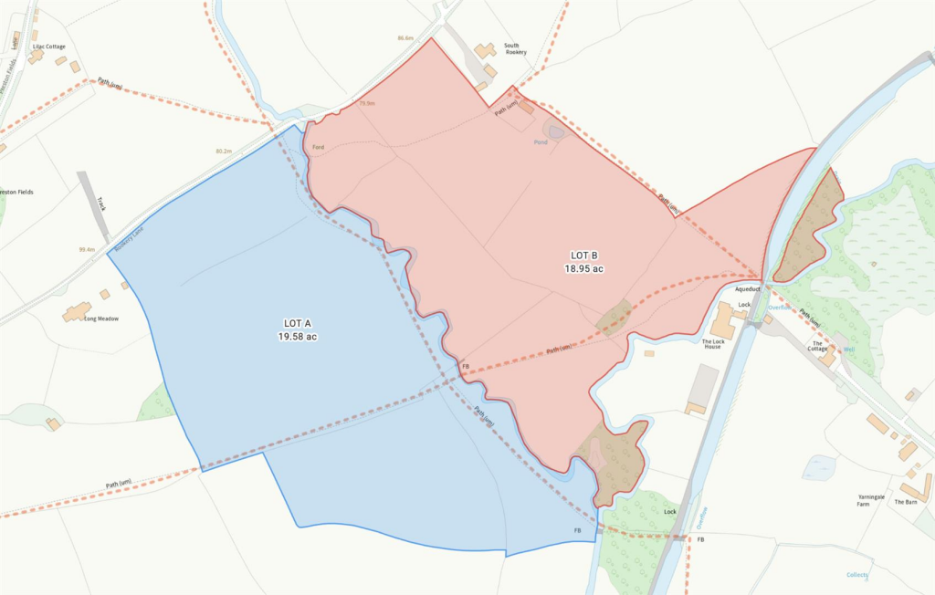 Plan (Showing Public Rights of Way)