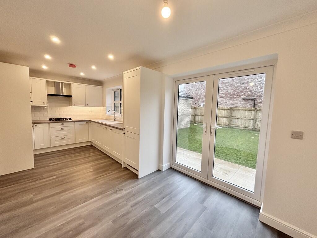 Open plan kitchen...