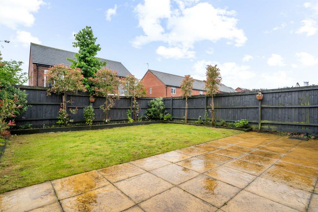 Rear garden