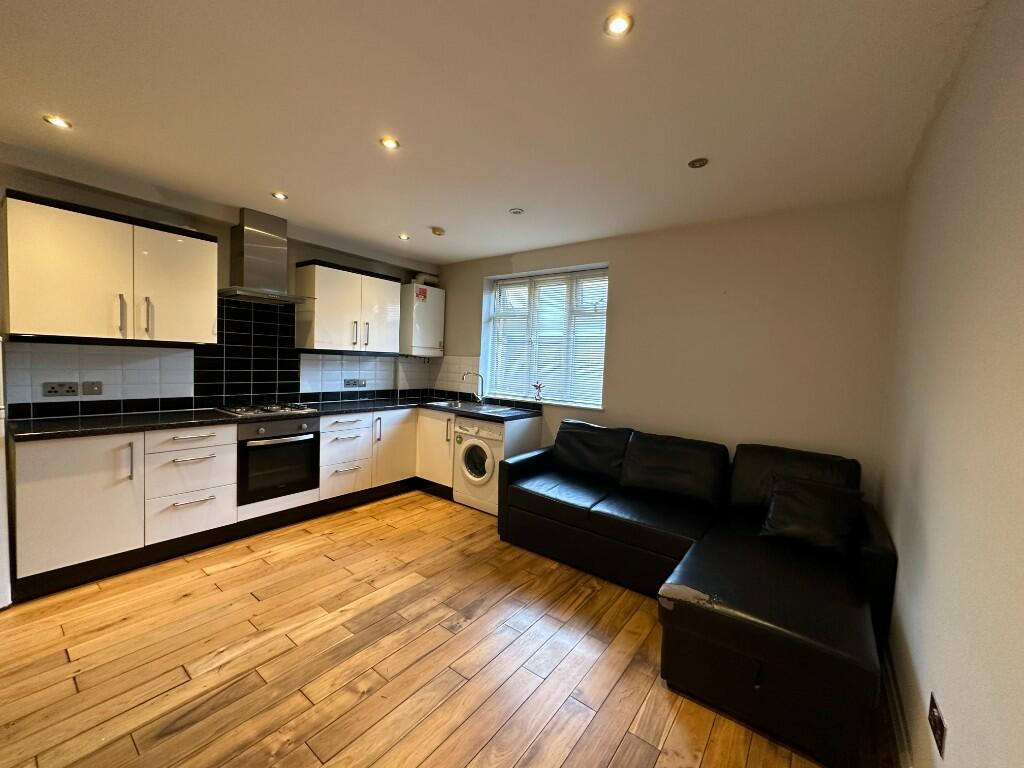 open plan kitchen