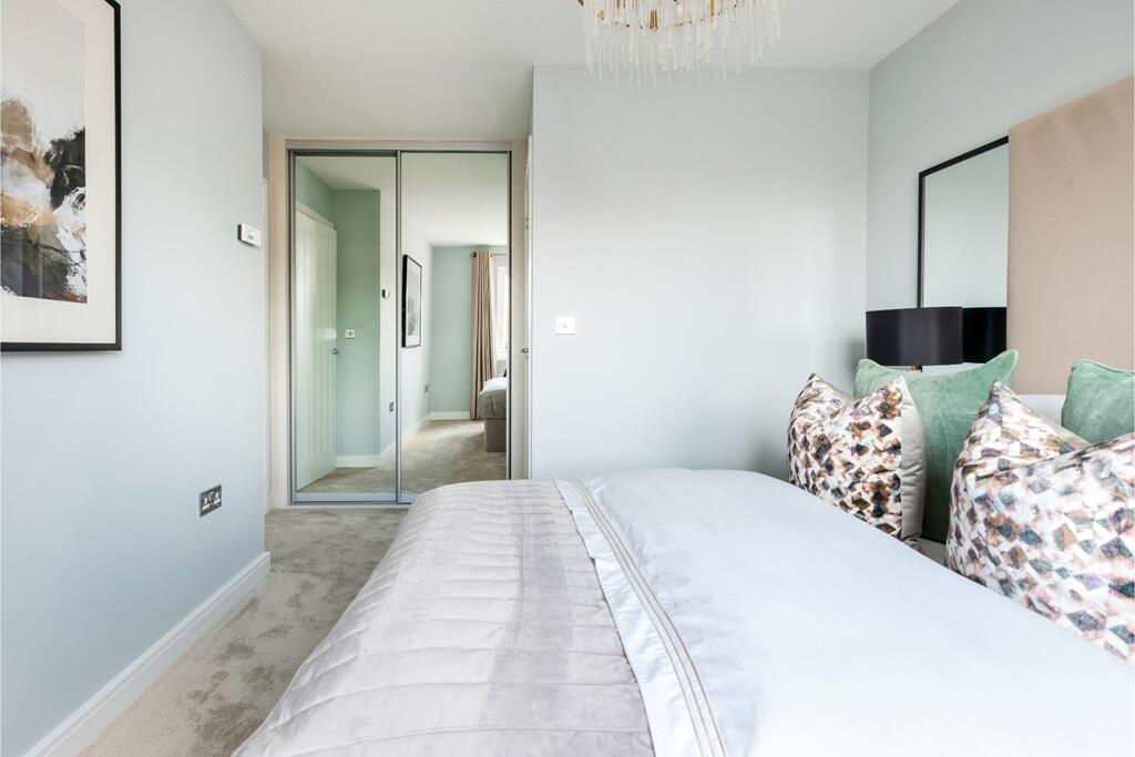 Add fitted wardrobes to bedroom one to maximise your storage