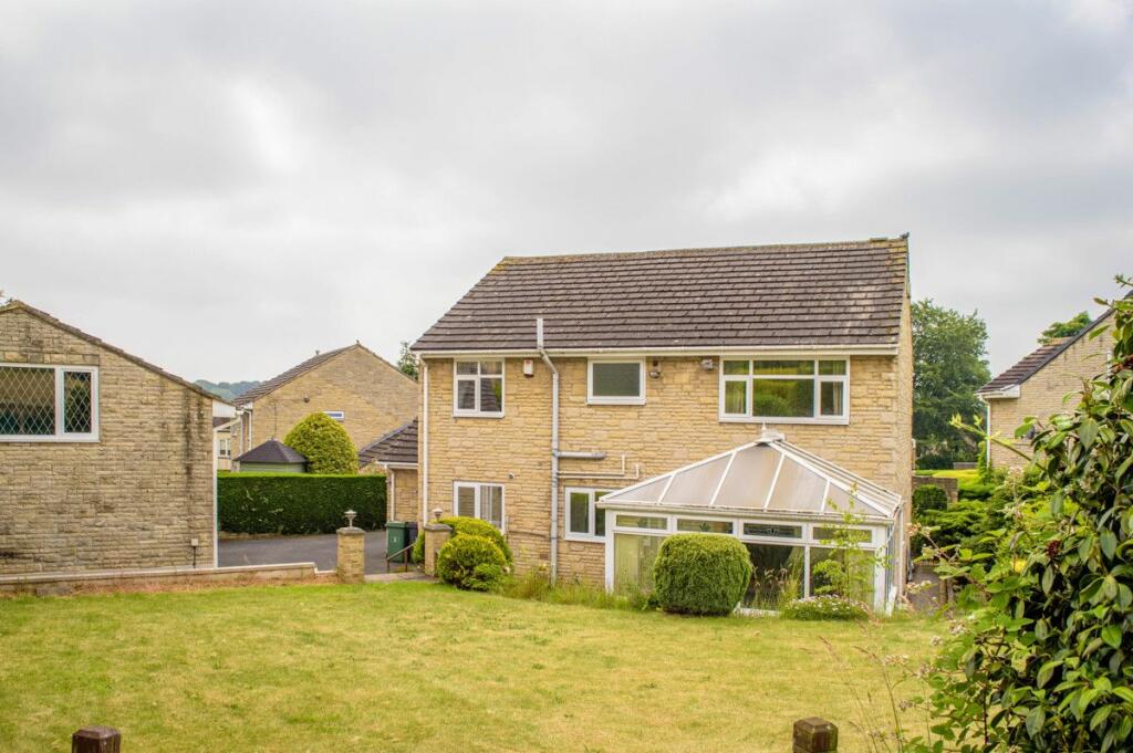 Rear of house
