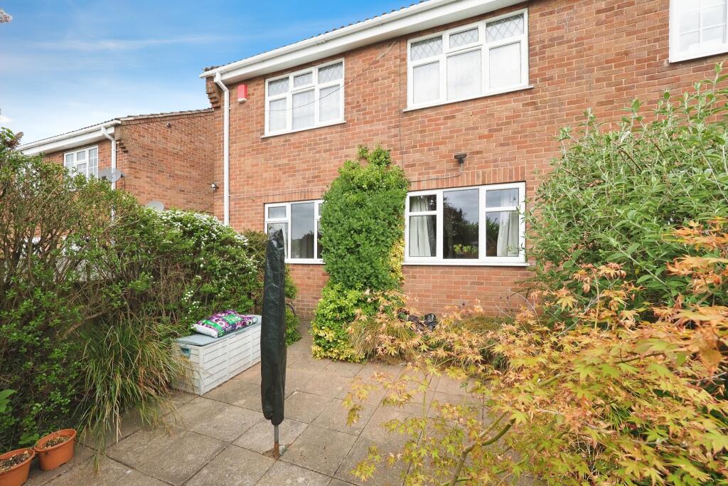 Rear view from the Garden