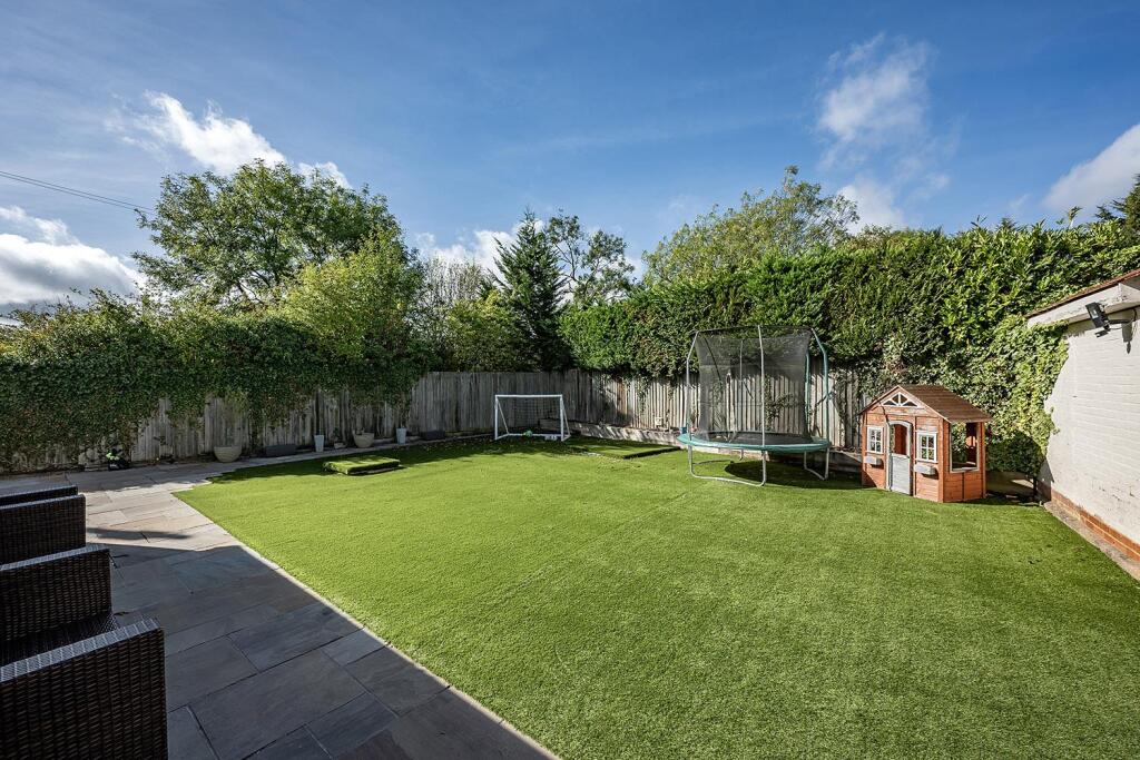 Rear garden