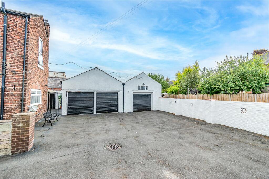 Rear Yard / Garage