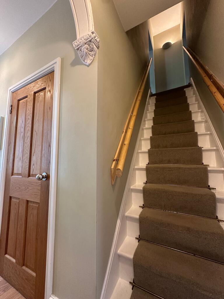 Stairs to first floor