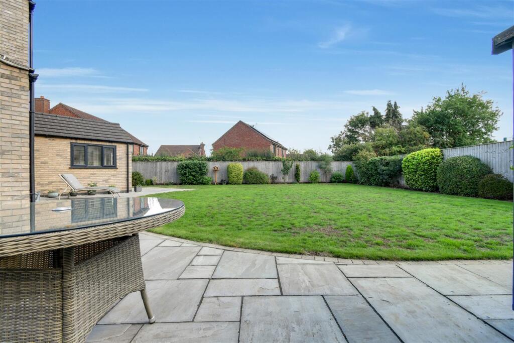 Rear garden