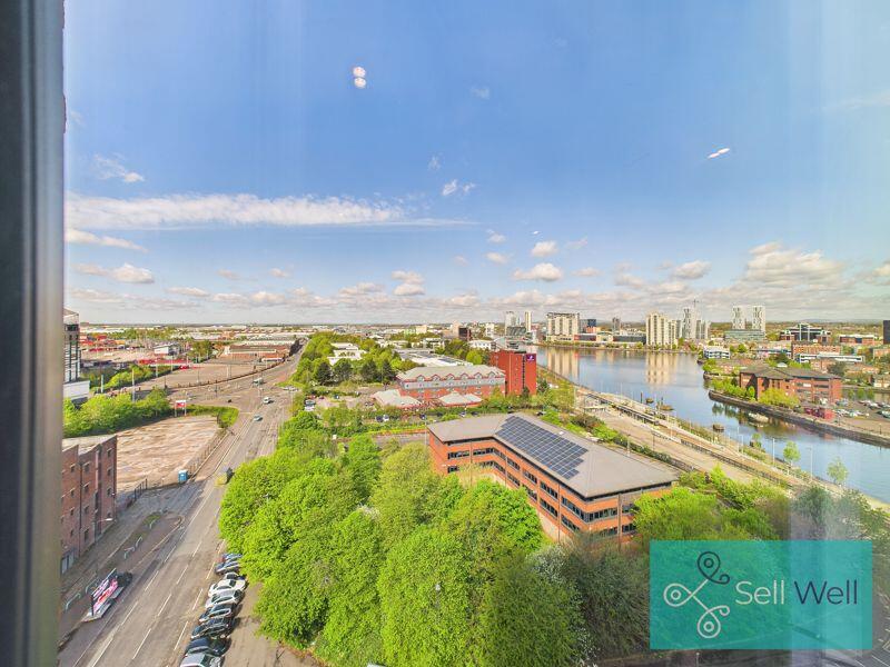 Views Across Media City &amp; Salford...