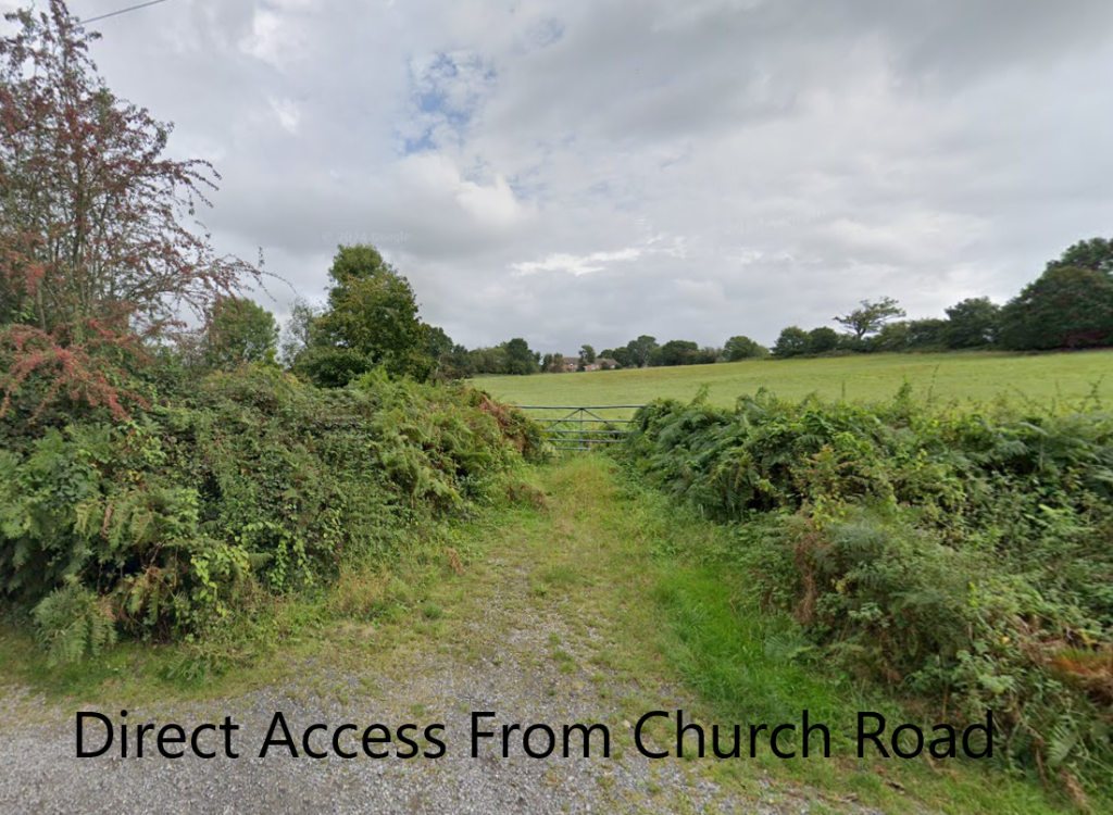 Access Church Road.