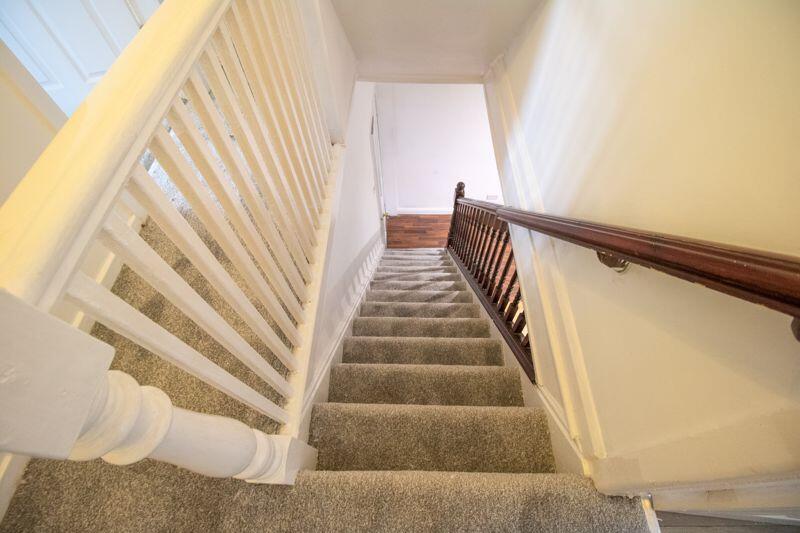 Stairwell to the upper floor