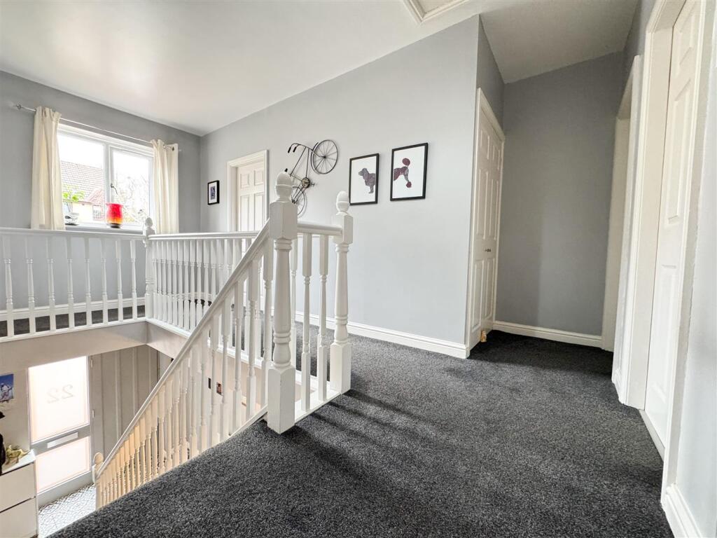 LANDING AND STAIRS