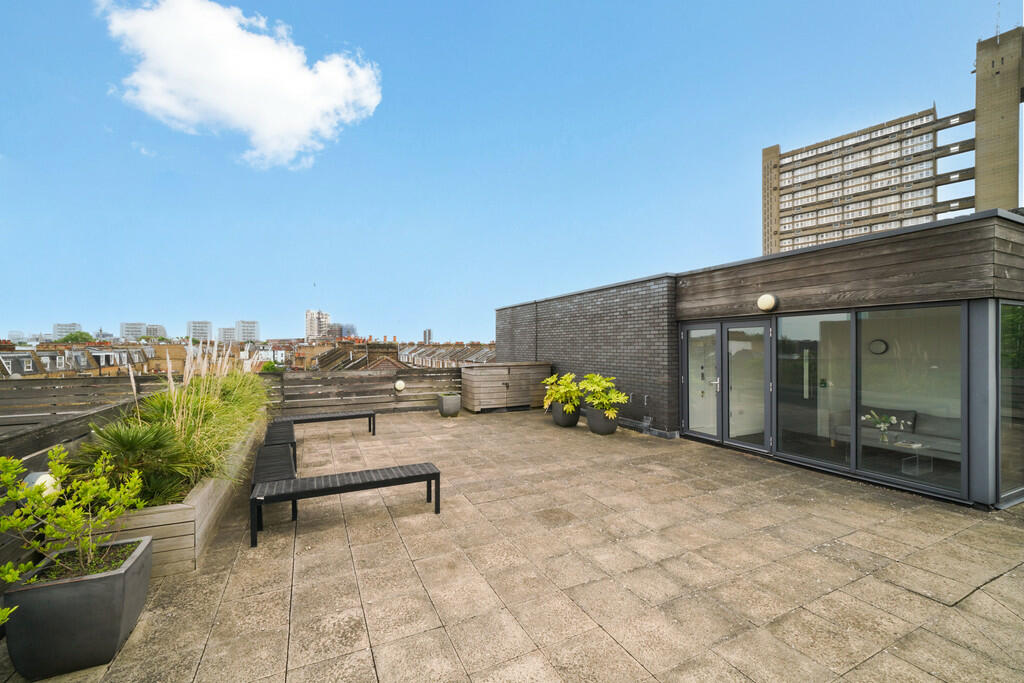 Roof terrace and ...