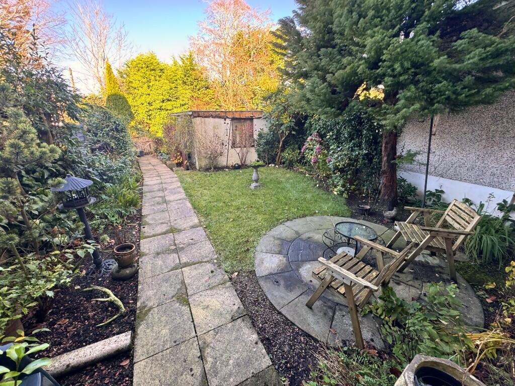 Rear garden