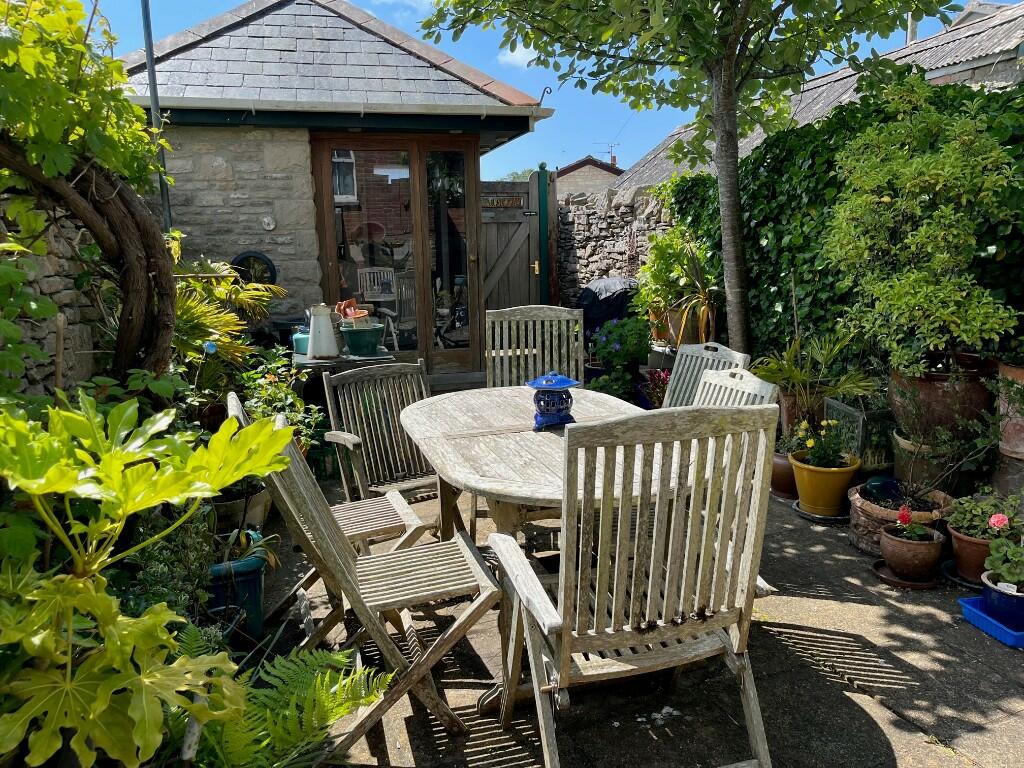 Patio and studio