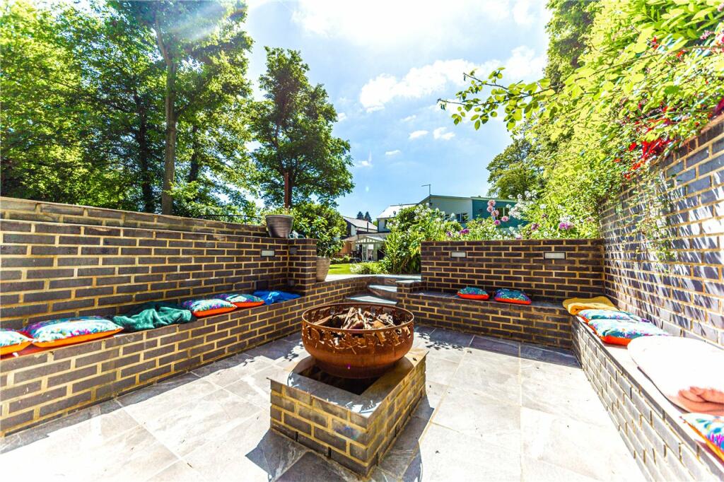 Sunken Seating Area