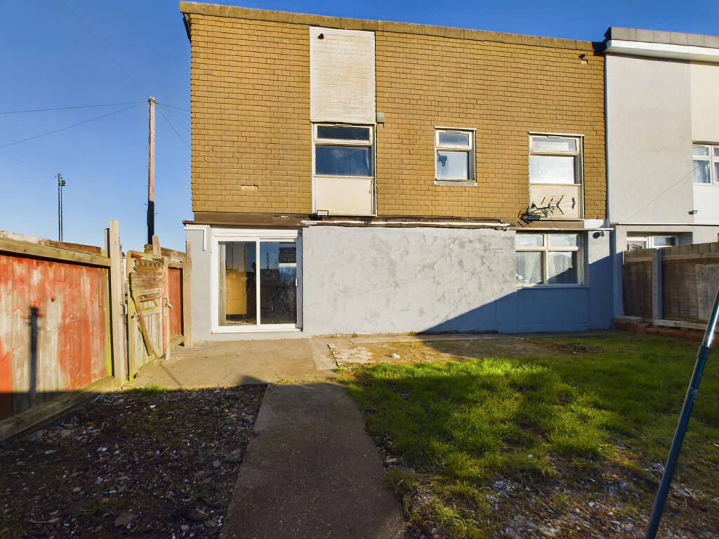 Rear of Property